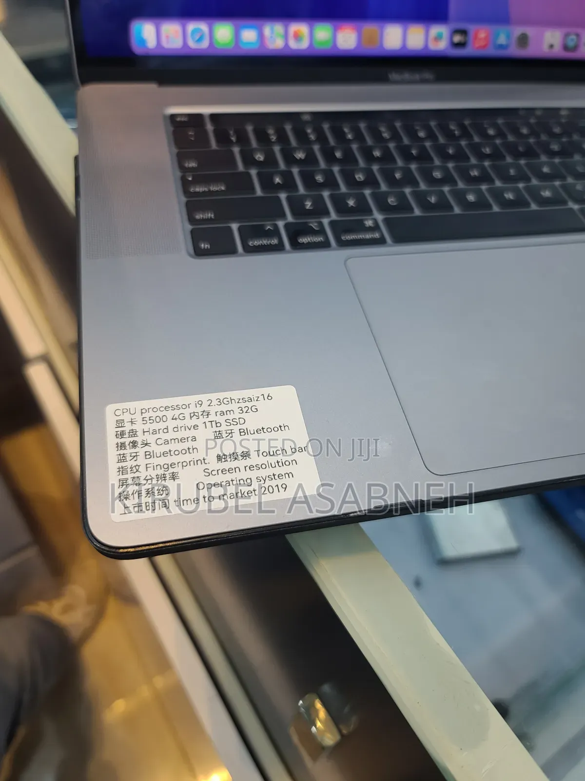 New Laptop Apple MacBook Pro 2019 16GB Intel Core I9 SSD 1T