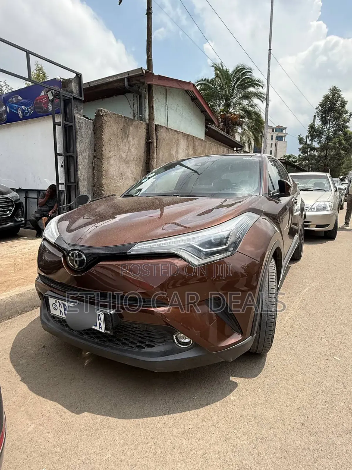 Toyota C-HR 2017 Burgundy