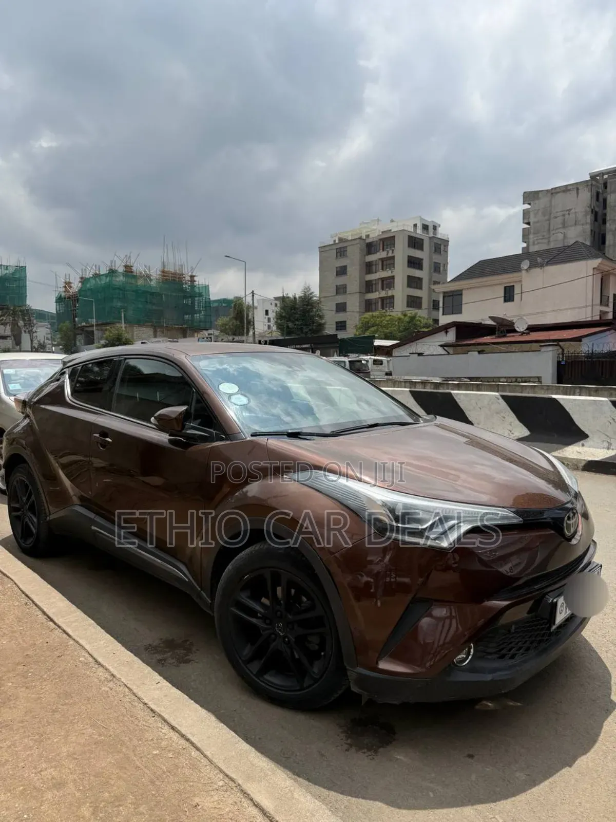 Toyota C-HR 2017 Burgundy
