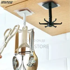 Wall Mount Home Rotating Storage Rack