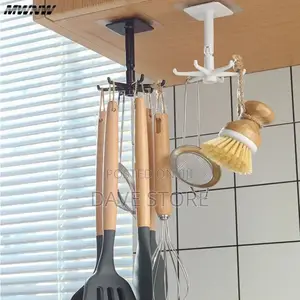 Wall Mount Home Rotating Storage Rack