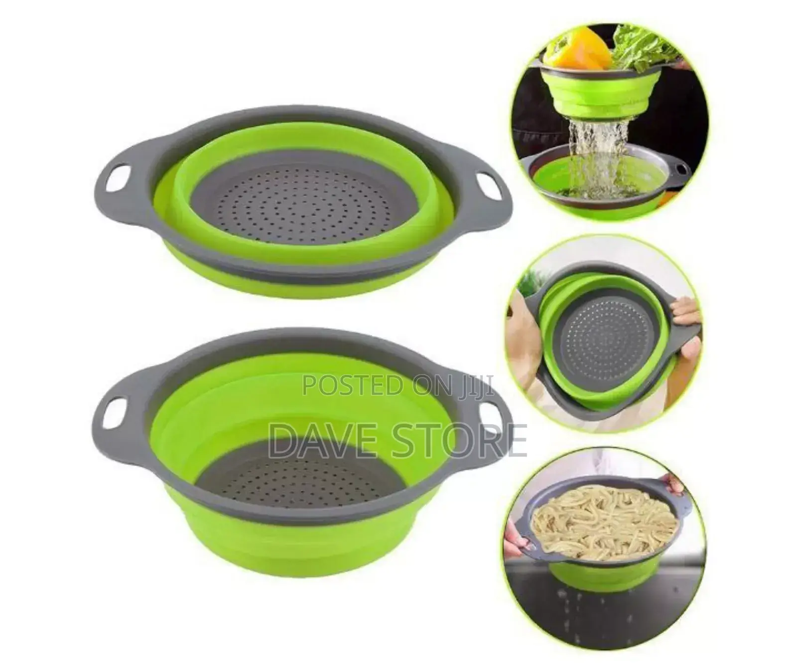 3 PCS Collapsible Filter Basket