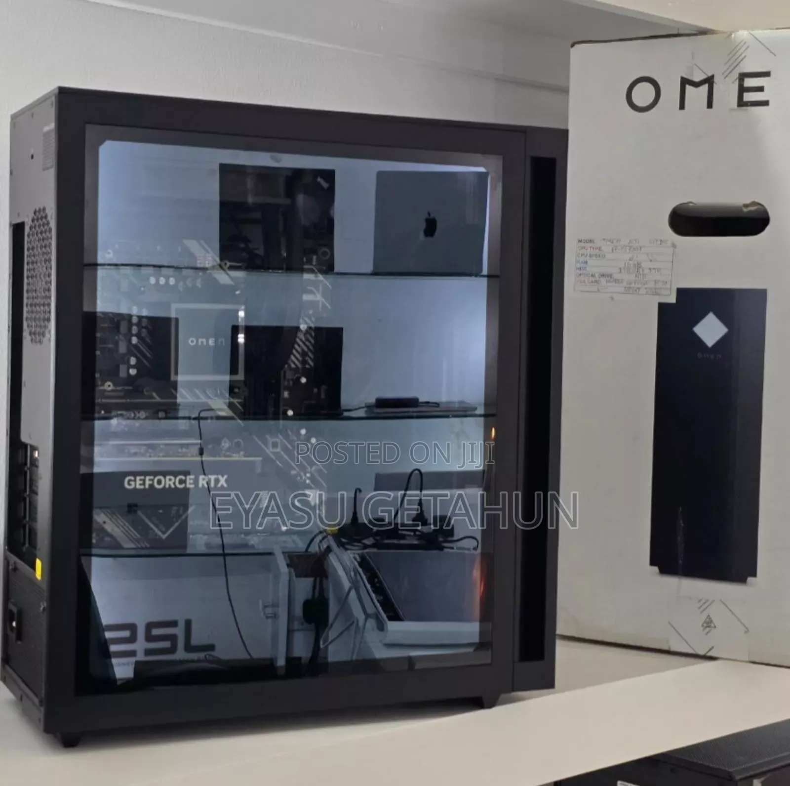 New Desktop Computer HP Omen 25L 32GB Intel Core I7 SSD 1T