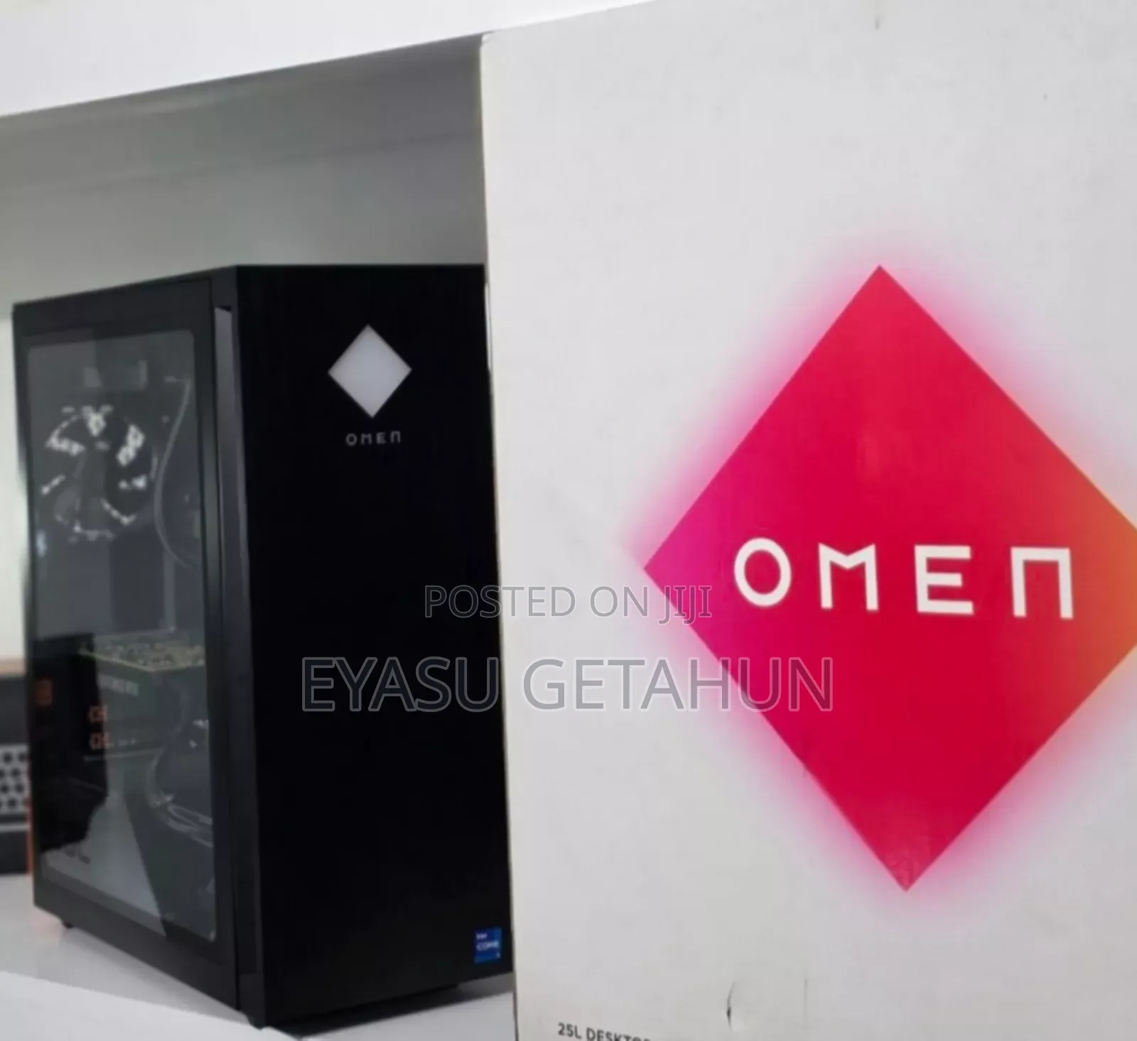 New Desktop Computer HP Omen 25L 32GB Intel Core I7 SSD 1T