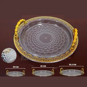 3set High Quality Acrylic Tray(ኦሪጅናል ማቅረቢያ)