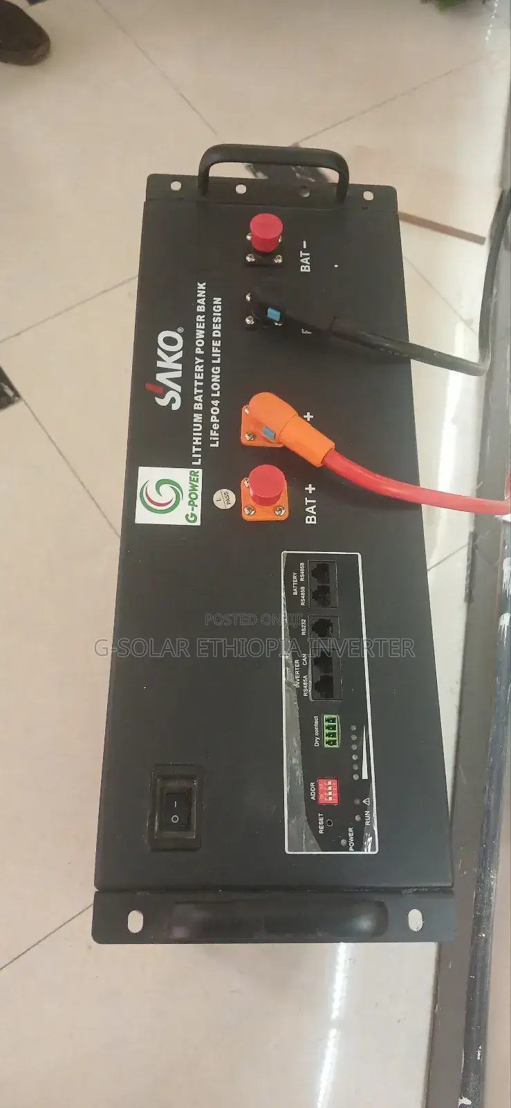 Solar Energy System for Sale Addis Ababa – Inverter + Batter