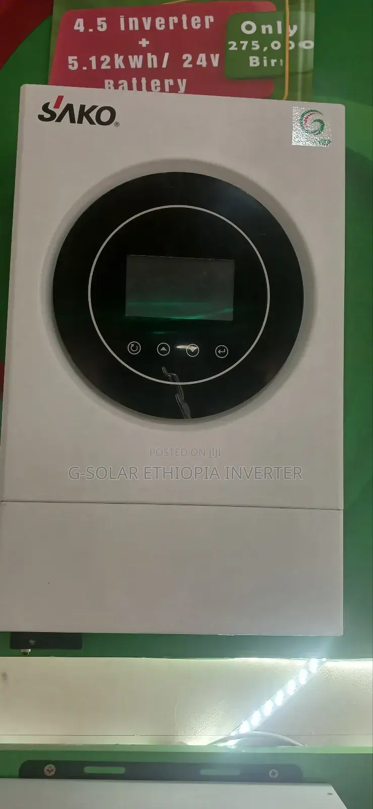 Solar Energy System for Sale Addis Ababa – Inverter + Batter