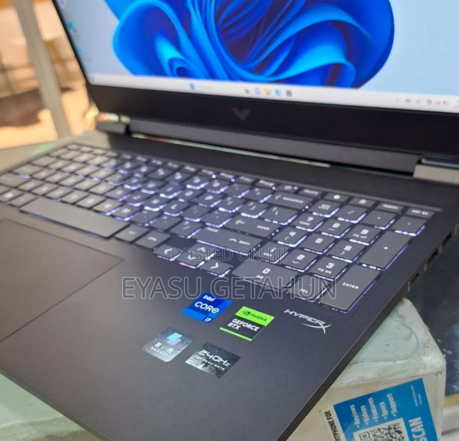 New Laptop HP Victus 16 16GB Intel Core I7 SSD 1T