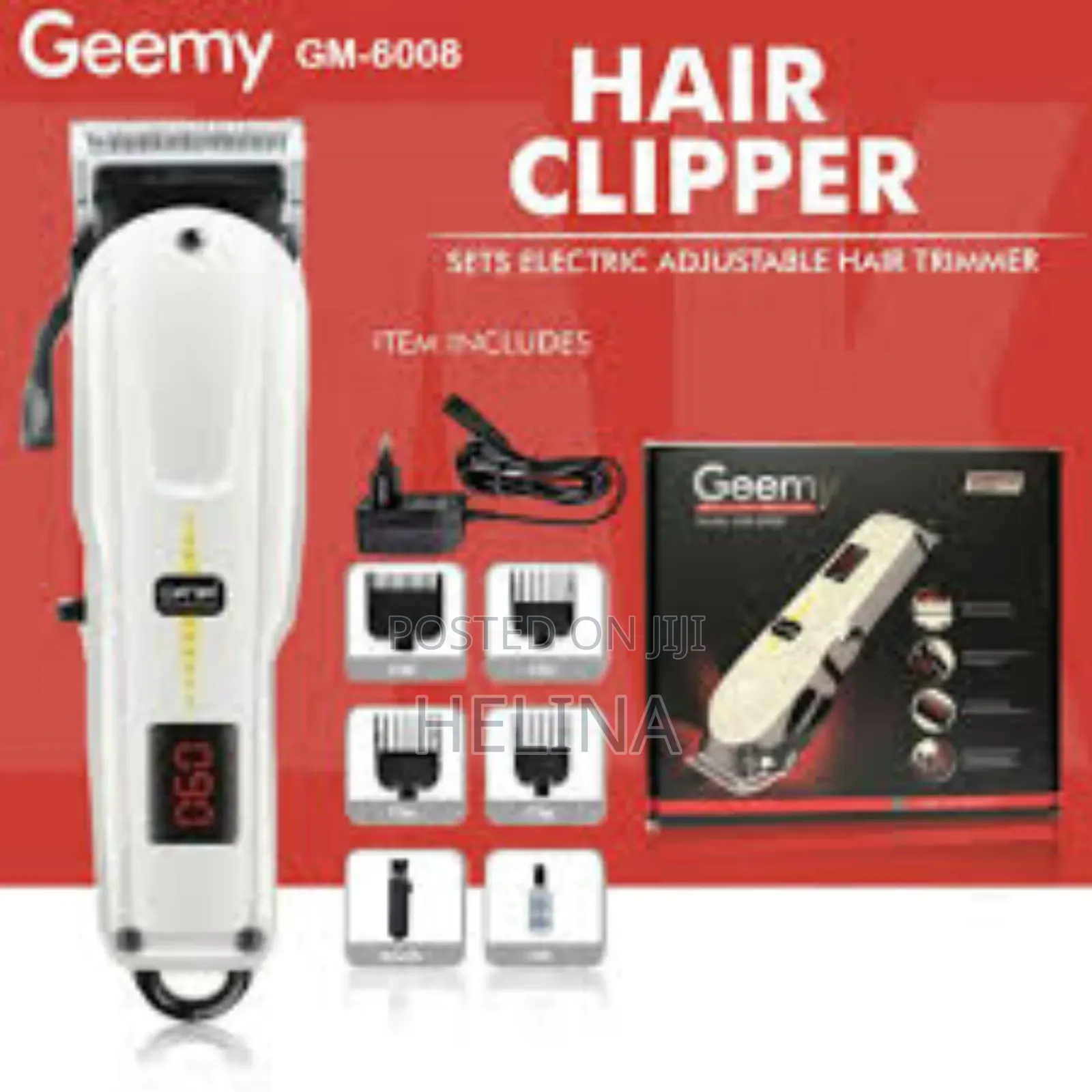 Achieve Salon-Quality Results at Home With Geemy Hairclipper