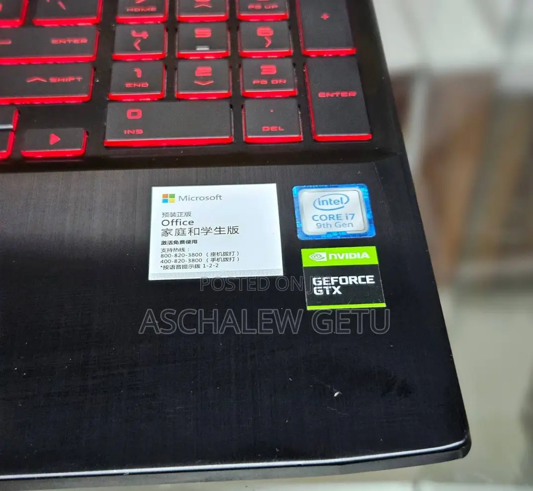 New Laptop HP Omen X 16GB Intel Core I7 SSD 512GB