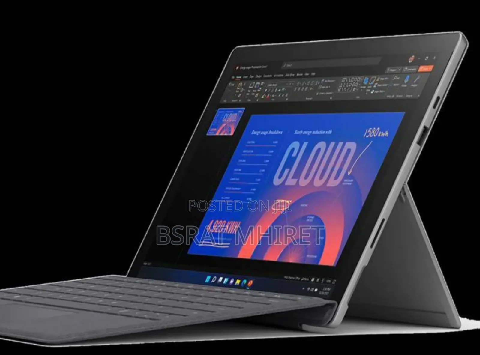 New Laptop Microsoft Surface Pro 7 16GB Intel Core I7 SSD 256GB