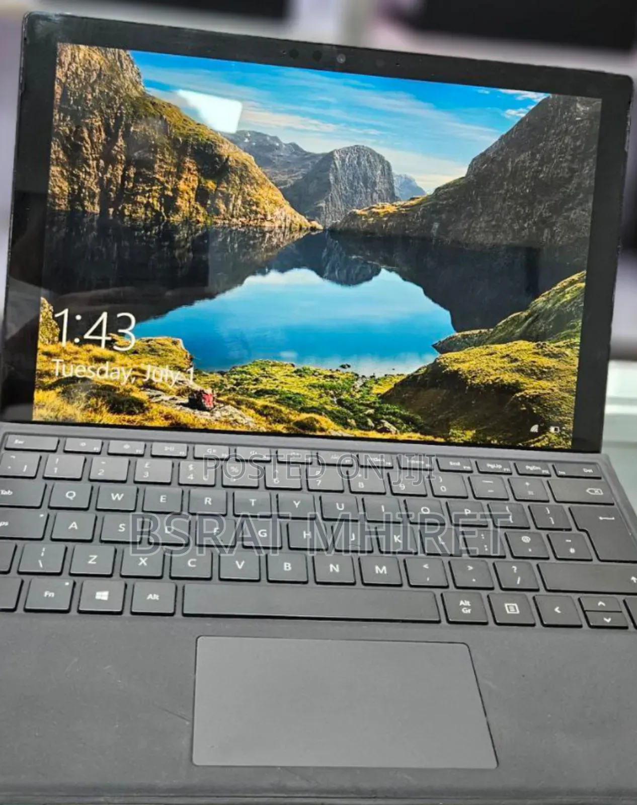 New Laptop Microsoft Surface Pro 7 16GB Intel Core I7 SSD 512GB