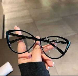 Cat Eye Transparent Anti Blue Light Glass