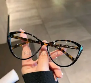 Cat Eye Transparent Anti Blue Light Glass