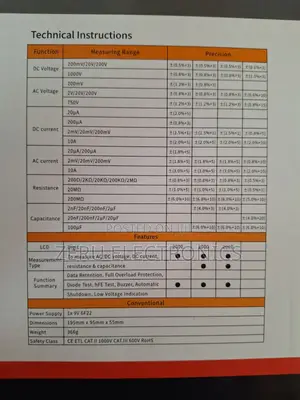 Digital Multimeter Jyd