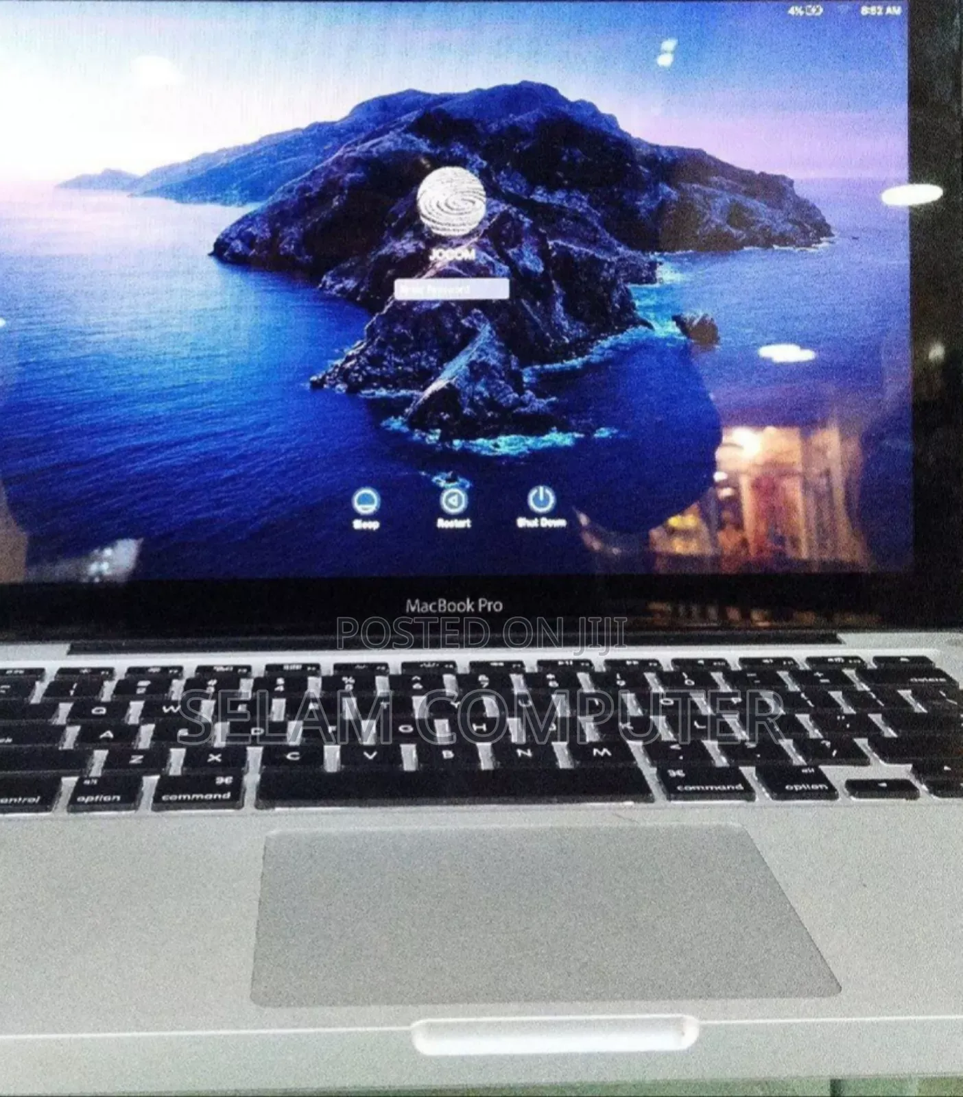 New Laptop Apple MacBook Pro 2012 4GB Intel Core I5 HDD 500GB