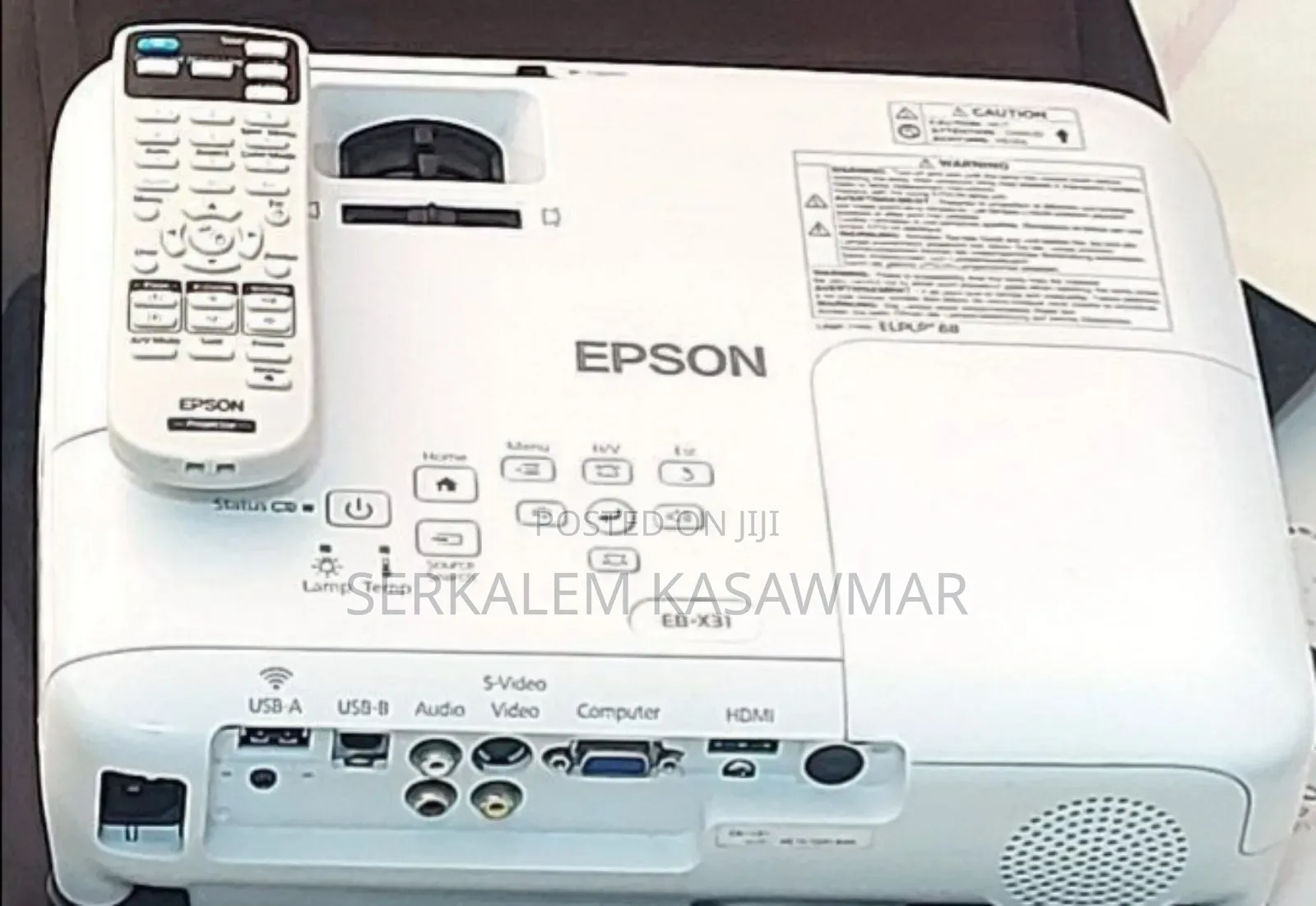 1epson Projector Model Name: Eb-X31 Has :