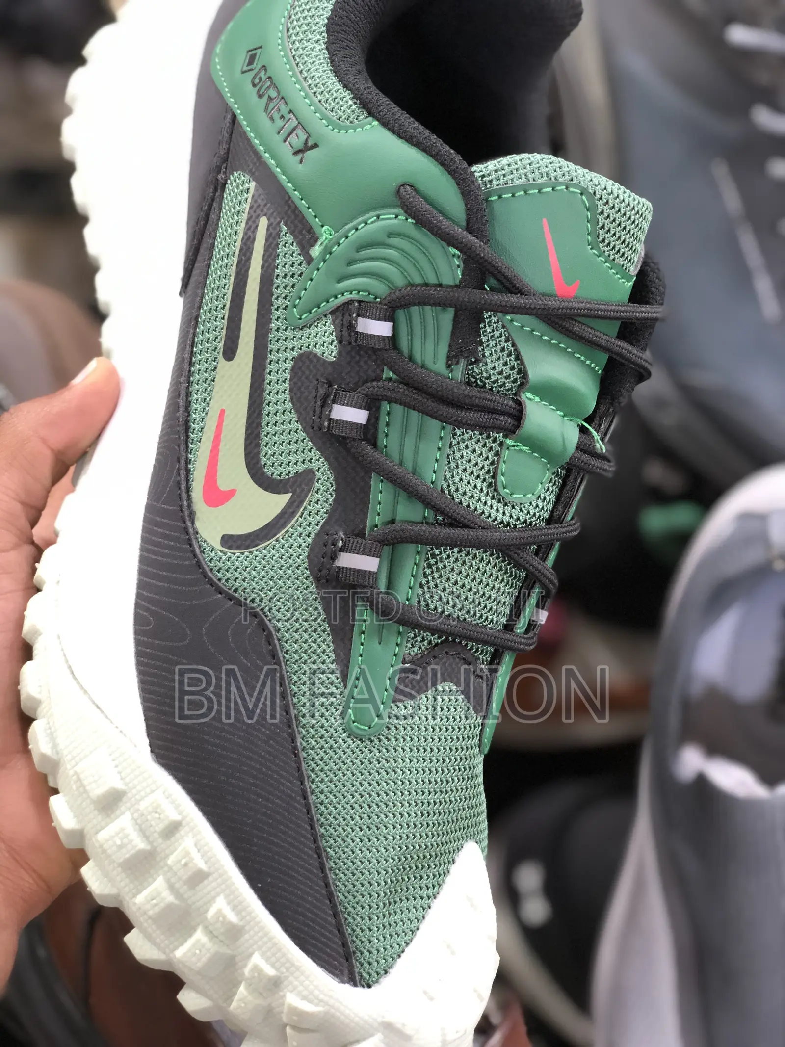 Nike Gortex Green Hiking Shoes