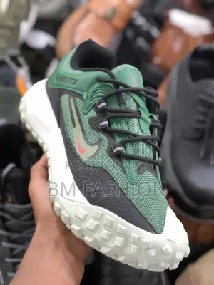 Nike Gortex Green Hiking Shoes