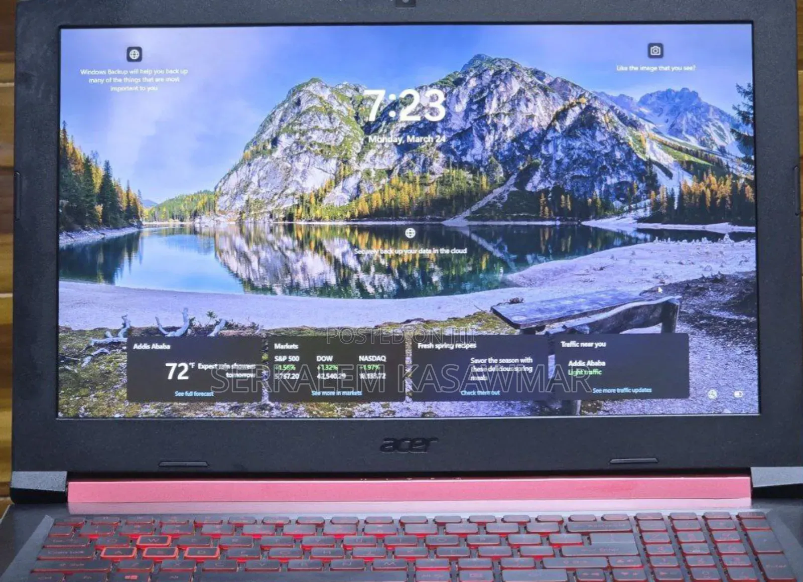 New Laptop Acer Nitro 5 8GB Intel Core I5 HDD+SSD 256GB