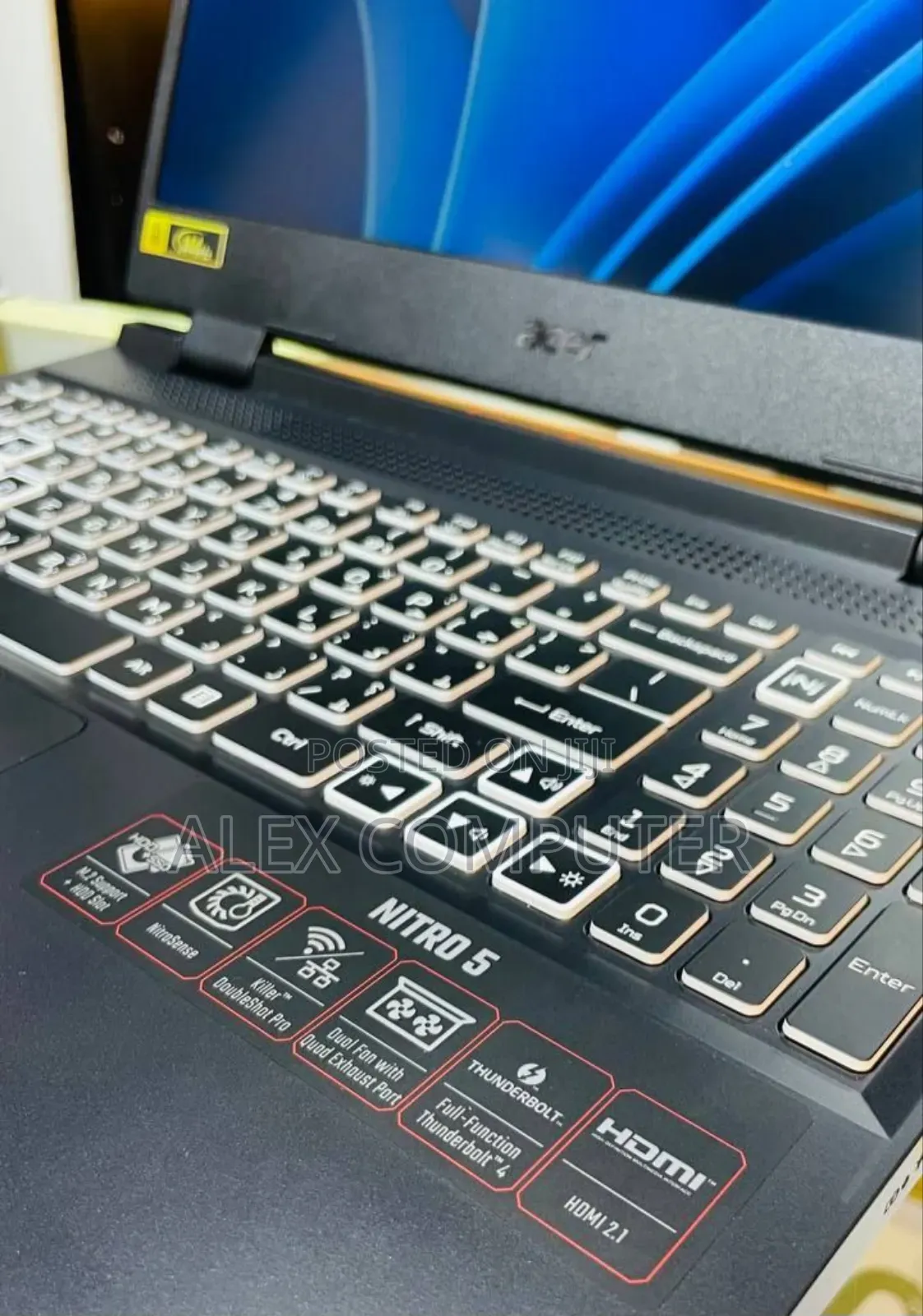 New Laptop Acer Nitro 5 16GB Intel Core I7 SSD 512GB