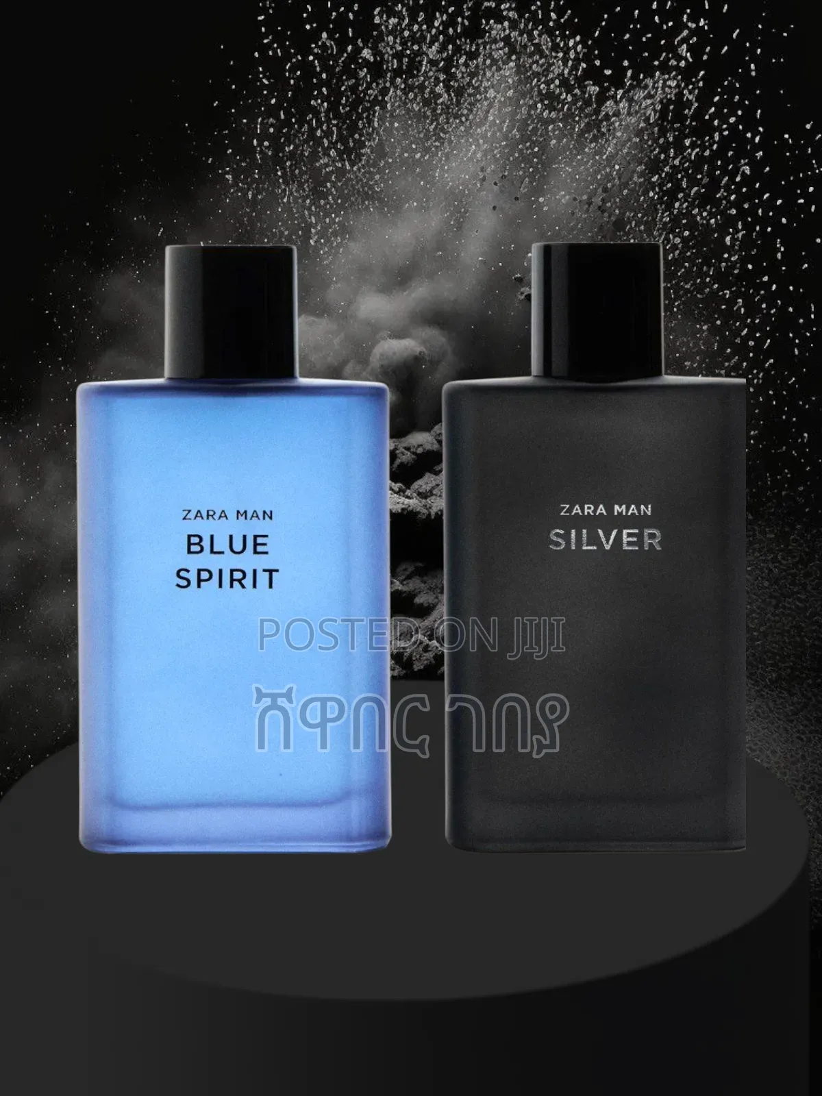 Man Silver Blue Spirit Edt Set