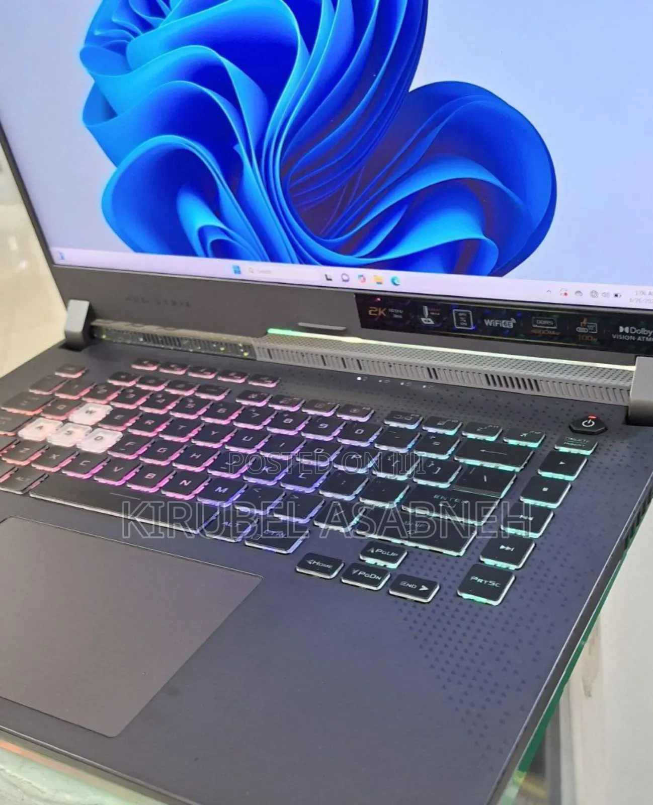 New Laptop Asus ROG Strix G15 16GB AMD Ryzen 9 SSD 512GB