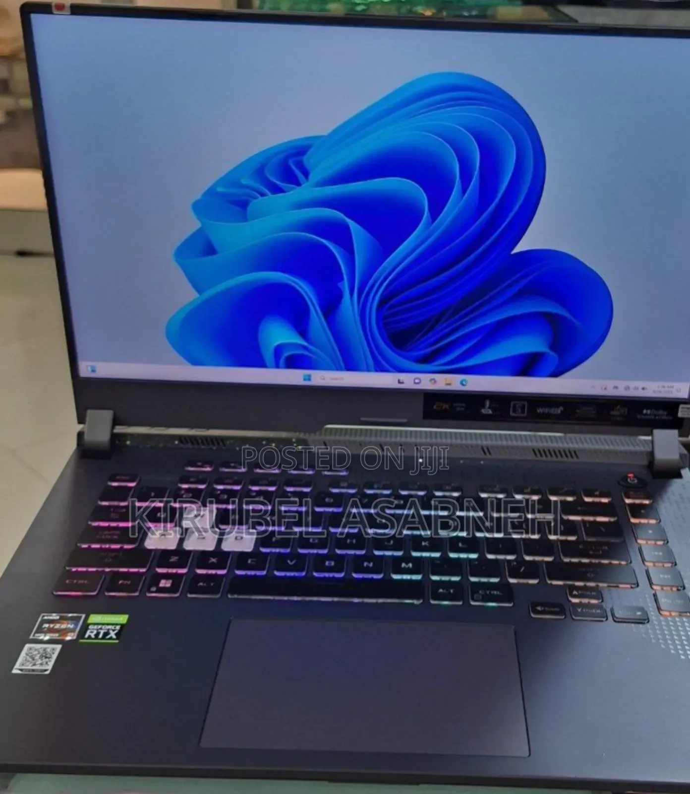 New Laptop Asus ROG Strix G15 16GB AMD Ryzen 9 SSD 512GB