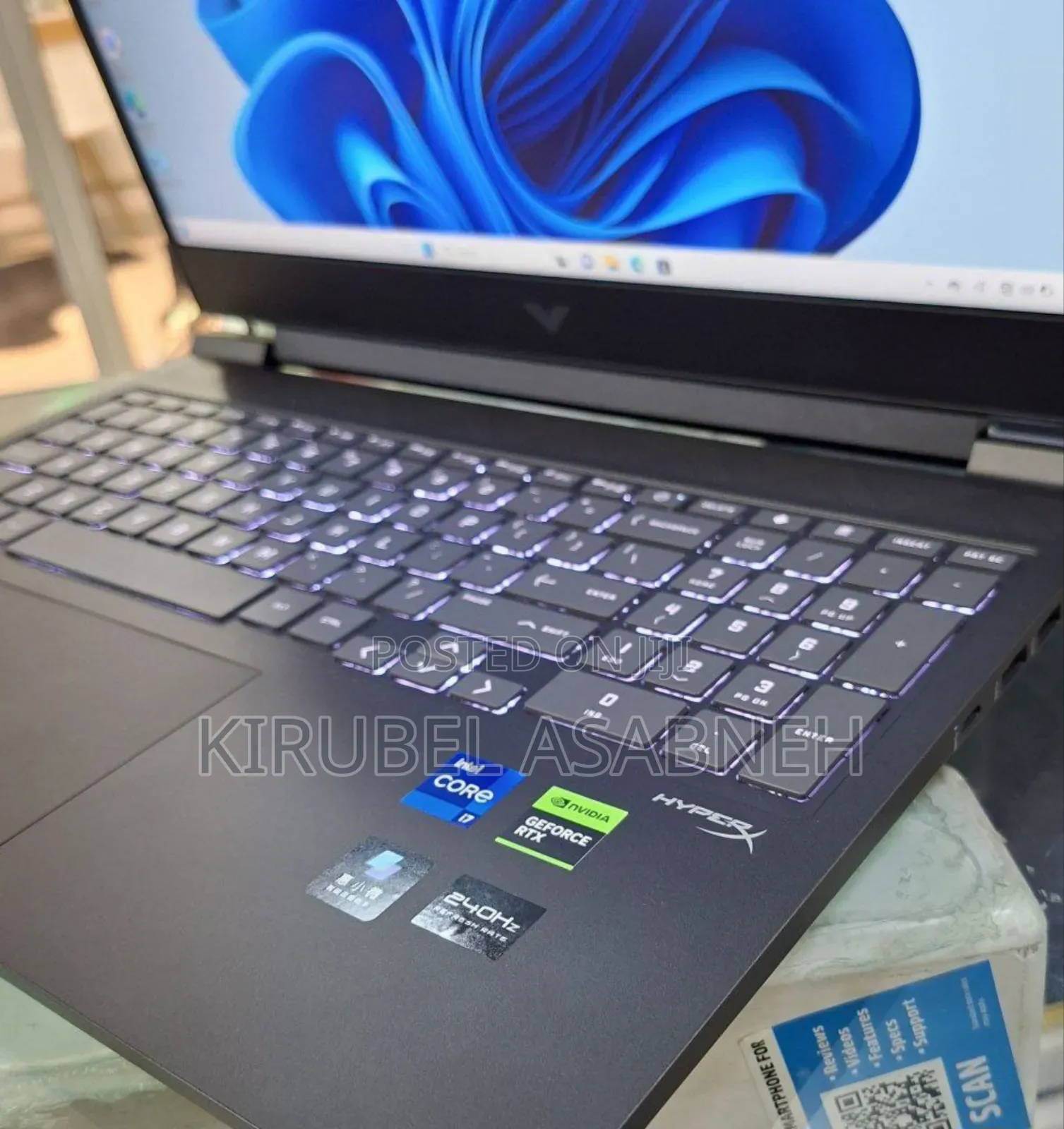 New Laptop HP Victus 15 16GB Intel Core I7 SSD 1T