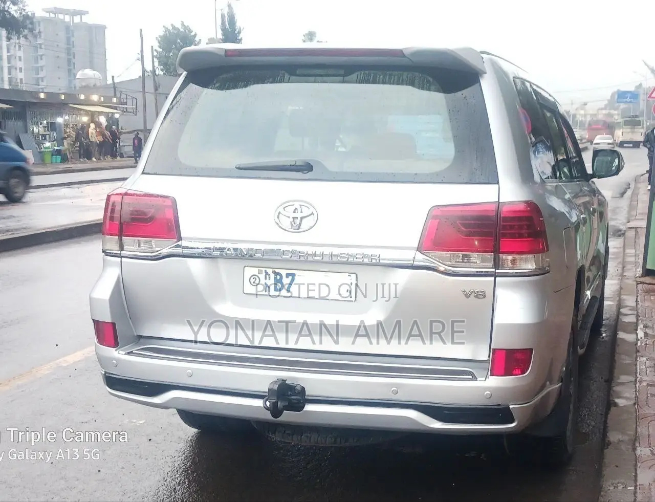 Toyota Land Cruiser 2008 Silver