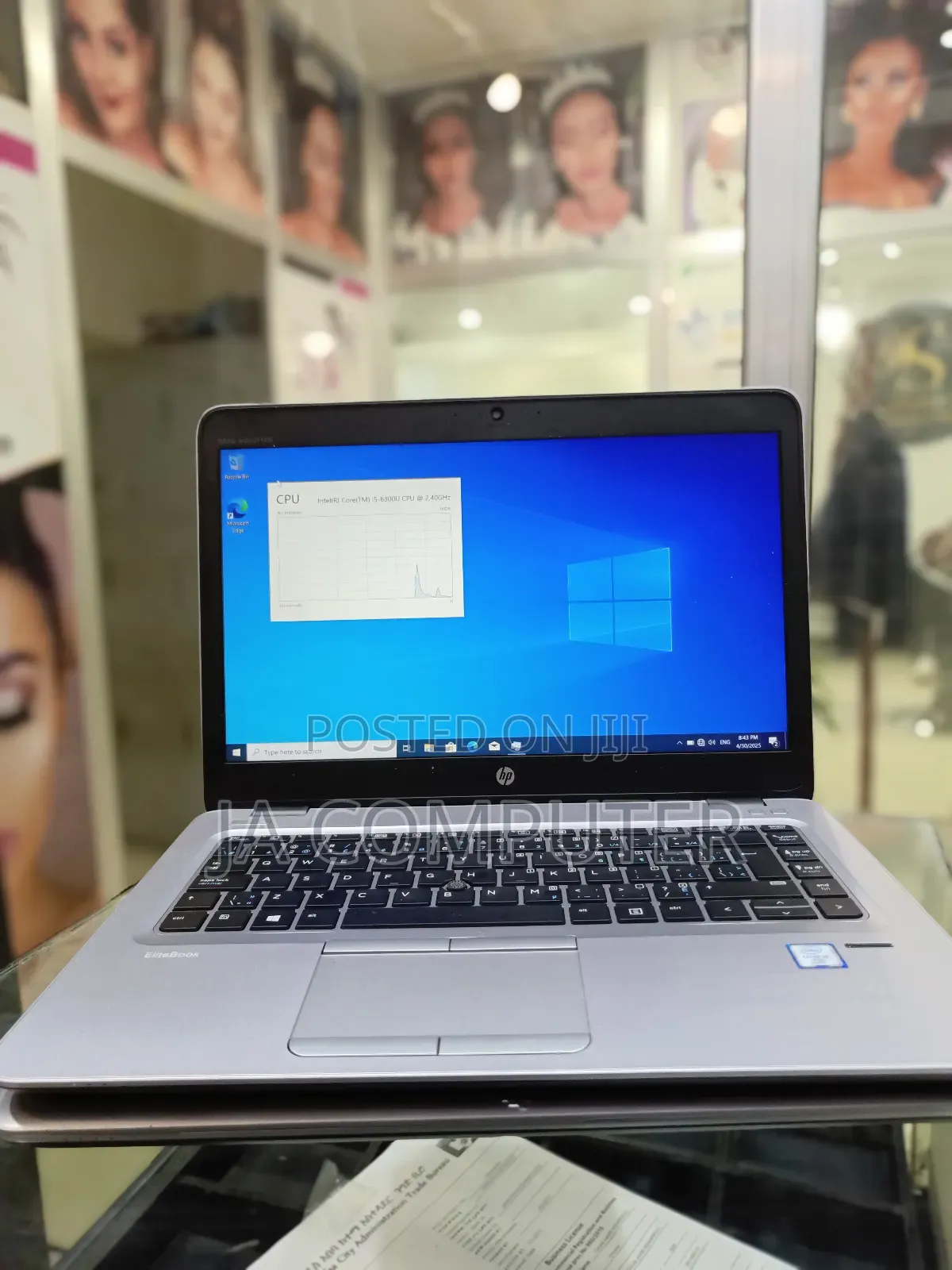 New Laptop HP EliteBook 840 G3 8GB Intel Core I5 SSHD (Hybrid) 1.5T