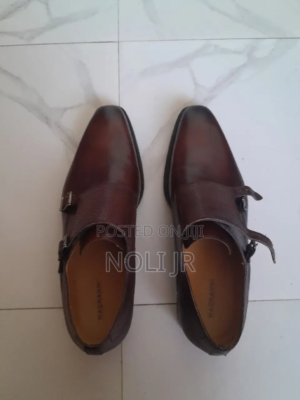 Magnanni Double Monk Strap Shoe