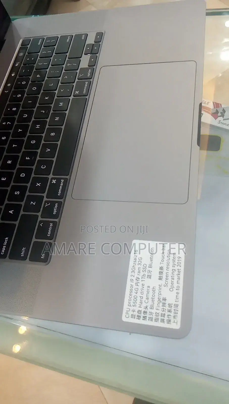 New Laptop Apple MacBook Pro 2019 32GB Intel Core I9 SSD 1T