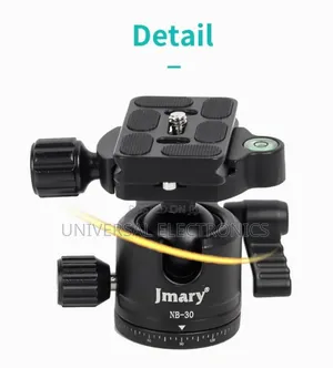 Jmary 2-in-1 Aluminum Alloy Tripod With Panoramic Ball Head