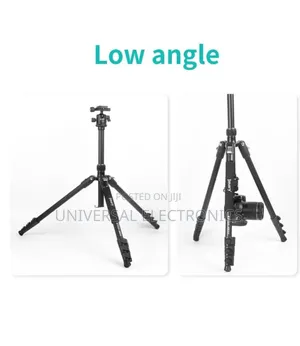 Jmary 2-in-1 Aluminum Alloy Tripod With Panoramic Ball Head