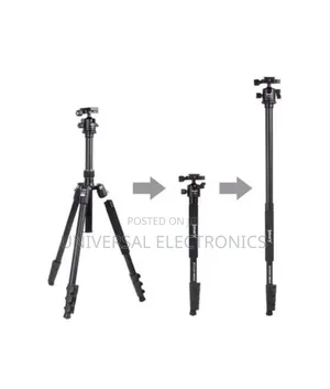 Jmary Professional Heavy-Duty Travel Tripod (Max 8kg)