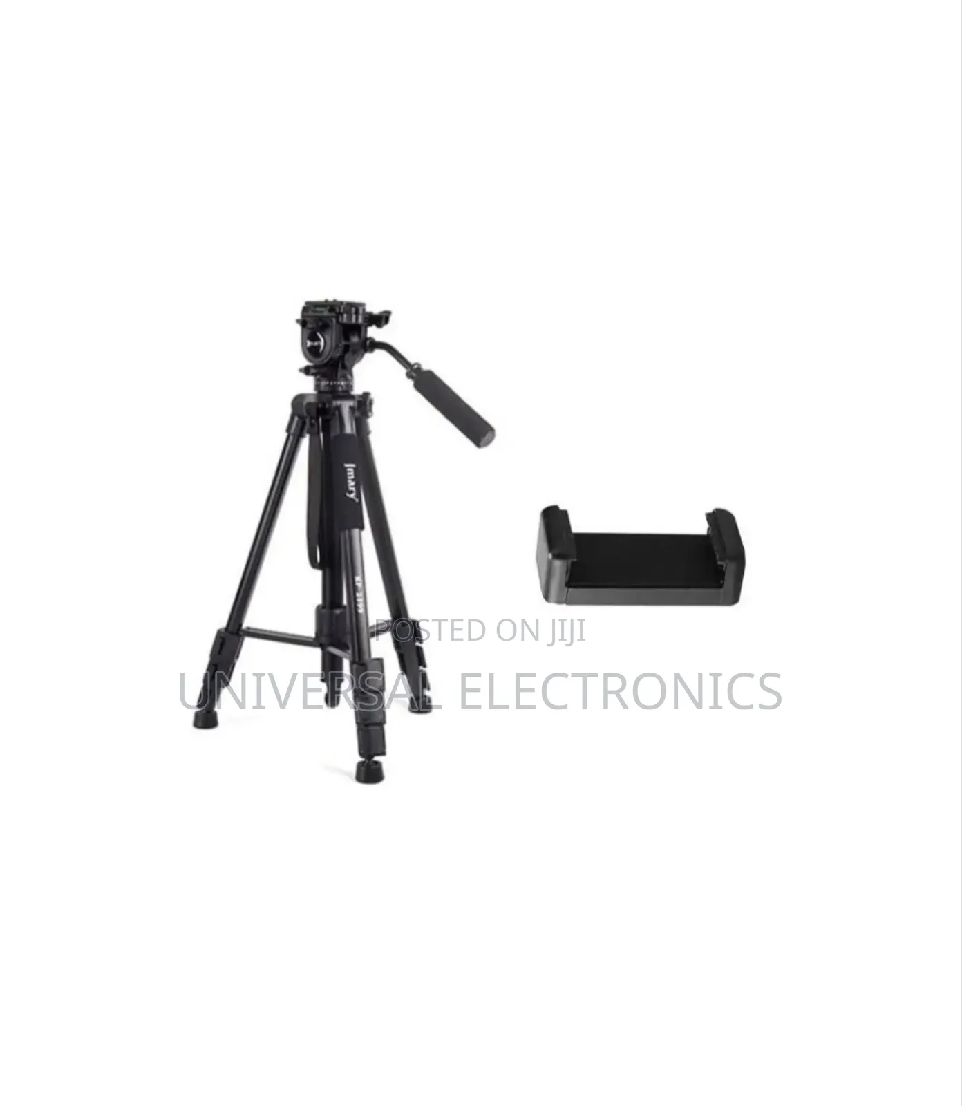 Jmary Professional Heavy-Duty Travel Tripod (Max 8kg)