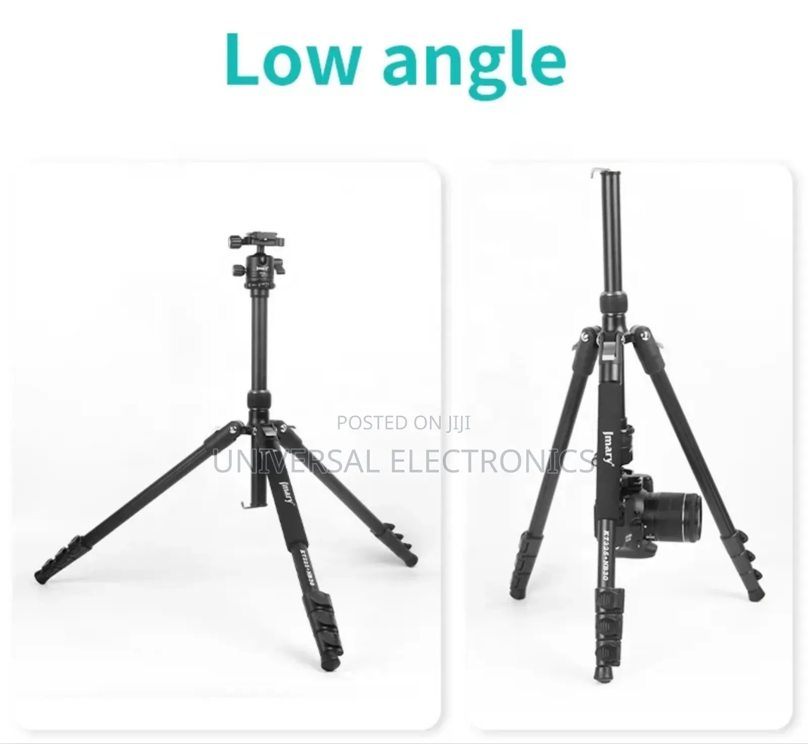 Jmary Professional Tripod With Panoramic Ball Head