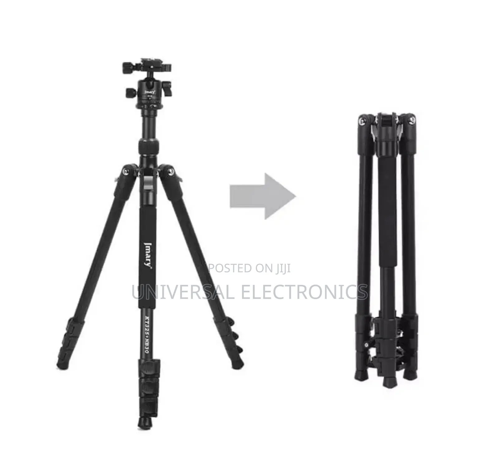 Jmary Professional Tripod With Panoramic Ball Head