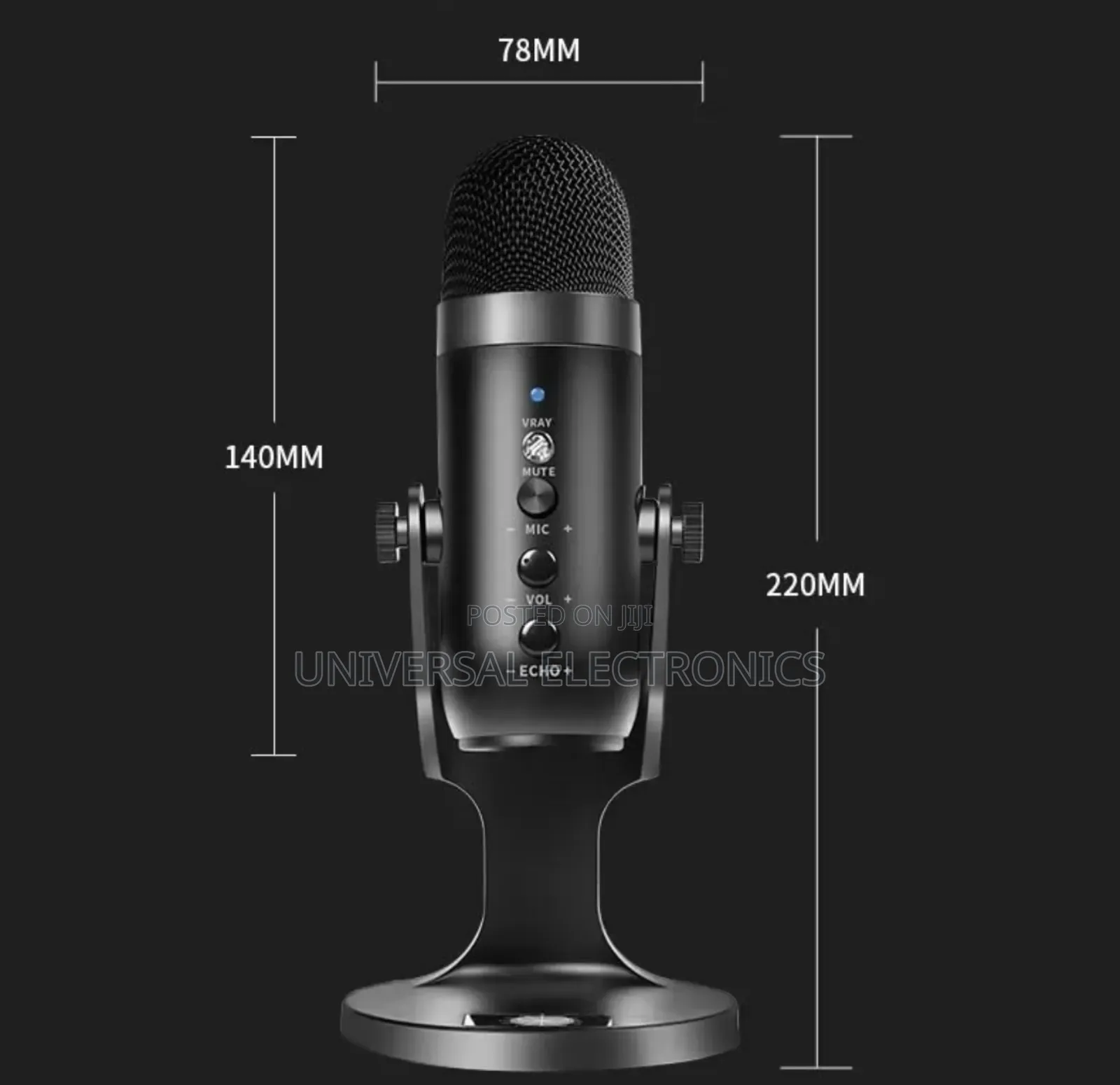 Professional Jmary Podcaste Microphone (Cardiod Pick Up )