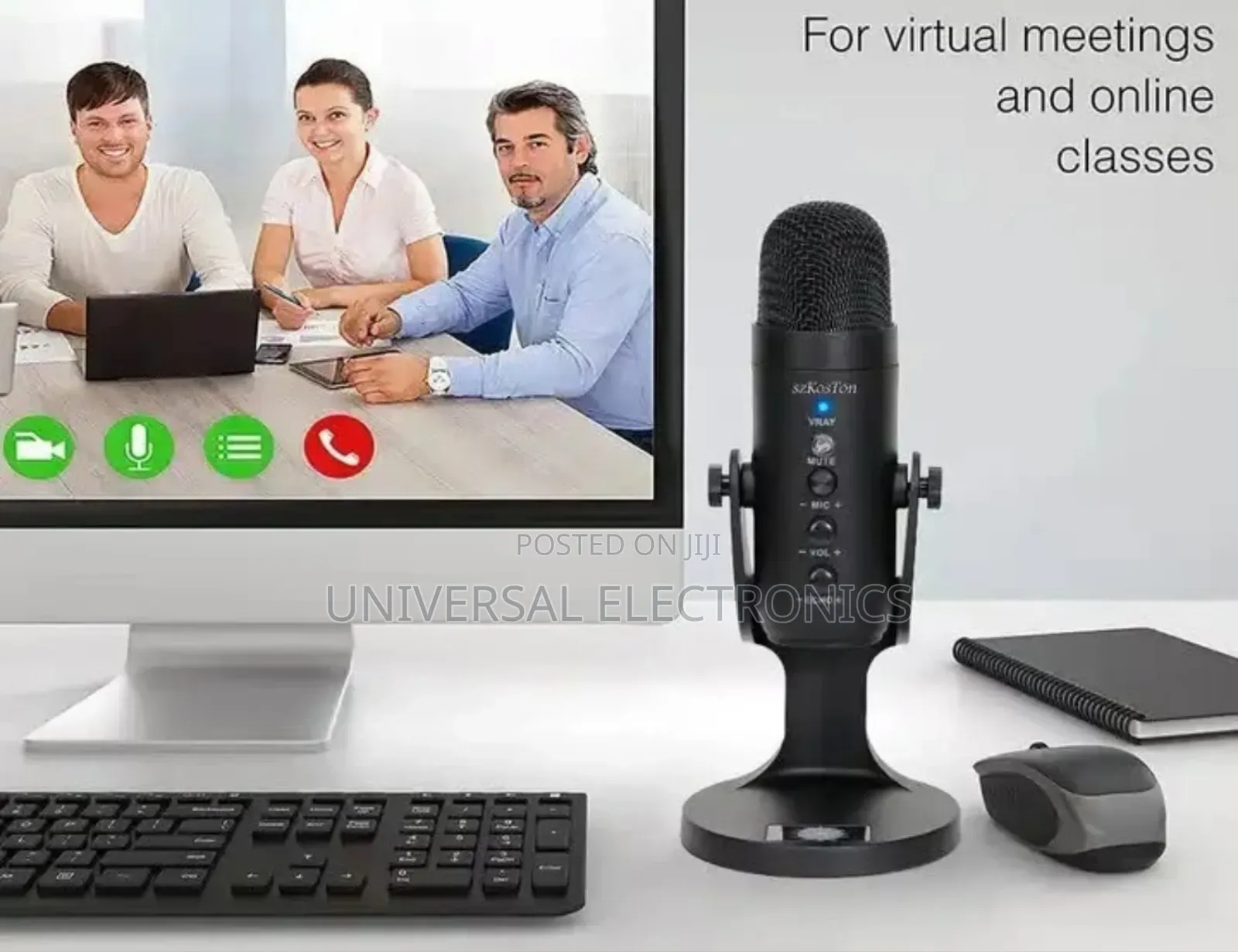 Professional Jmary Podcaste Microphone (Cardiod Pick Up )