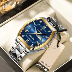 Photo - Luxury Men Watch Waterproof Man Clock Stainless Steel