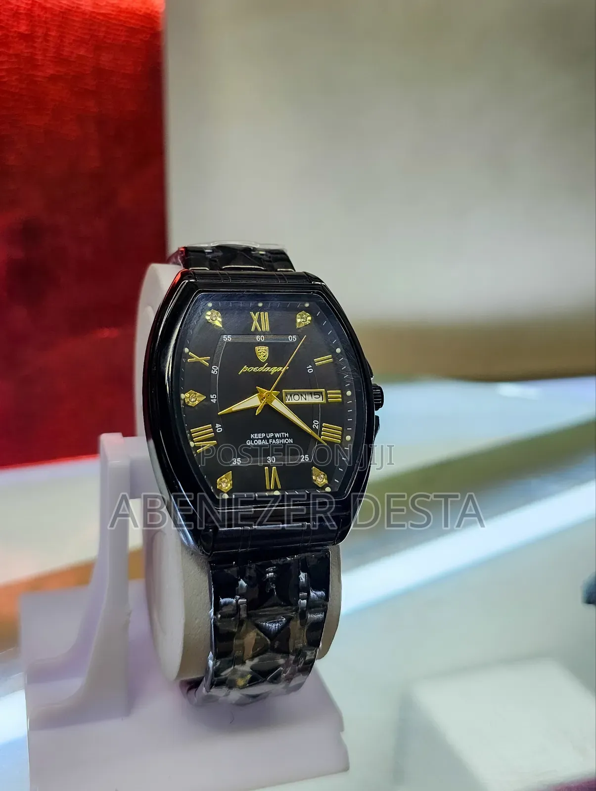 Poedagar Luxury Stainless Steel Watches for Men