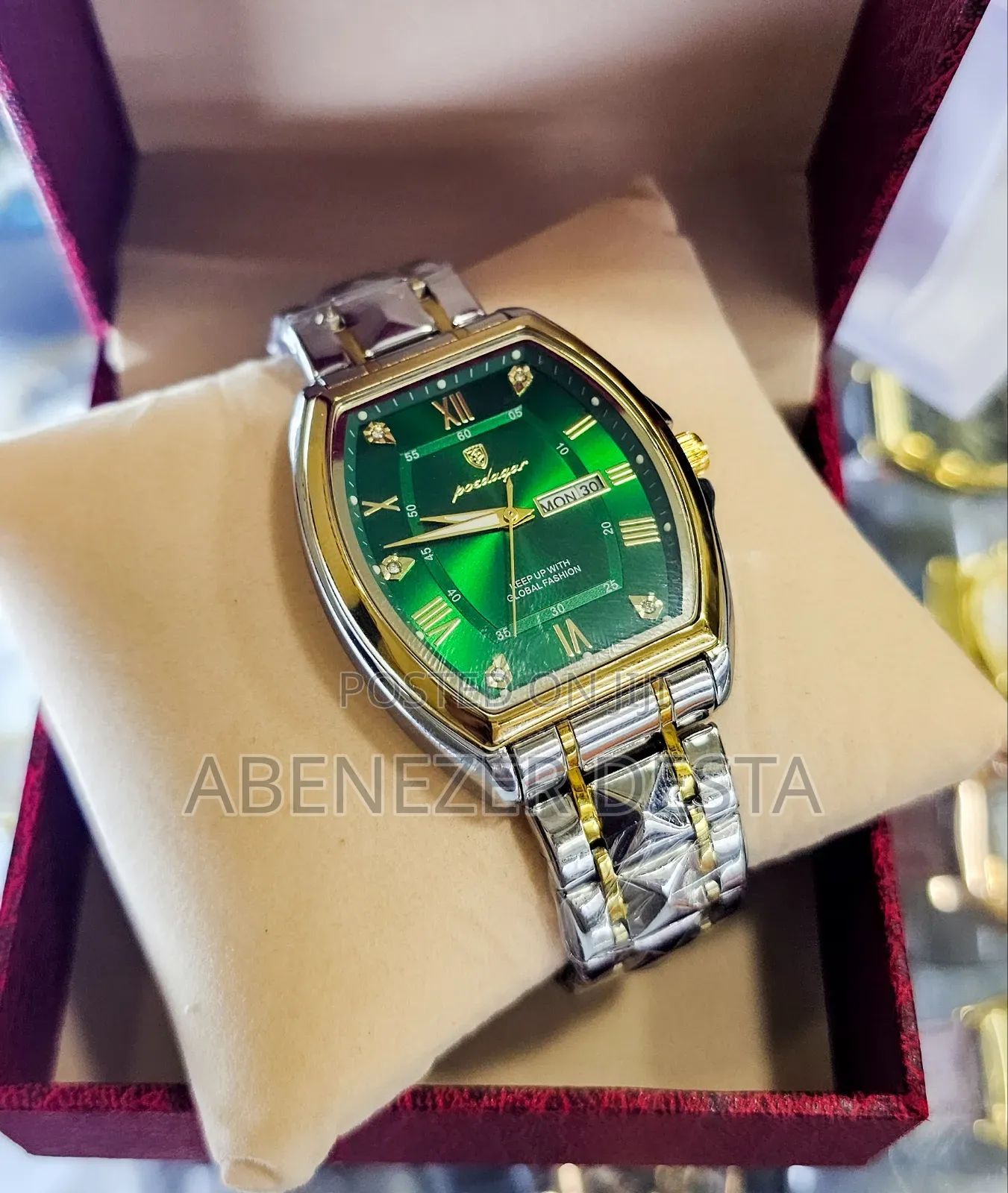 2024 Poedagar Stainless Steel Luxury Square