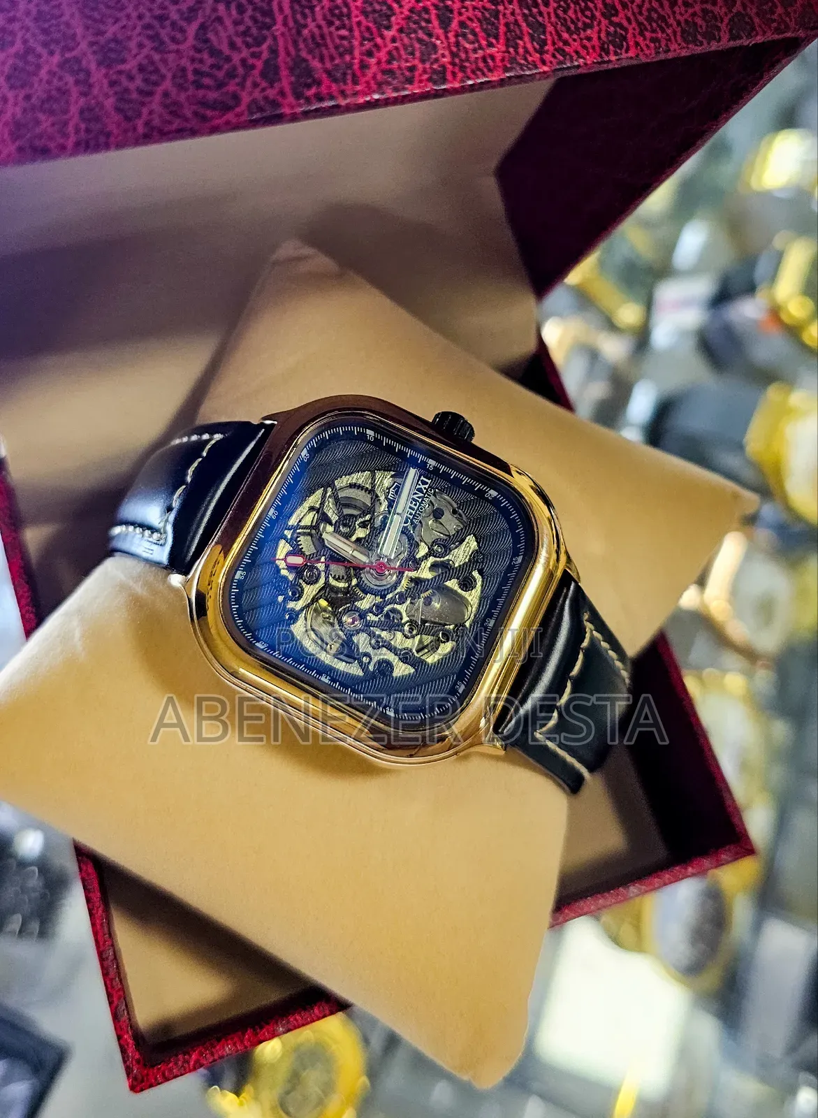 New Stylish Men's Square Classic Automatic