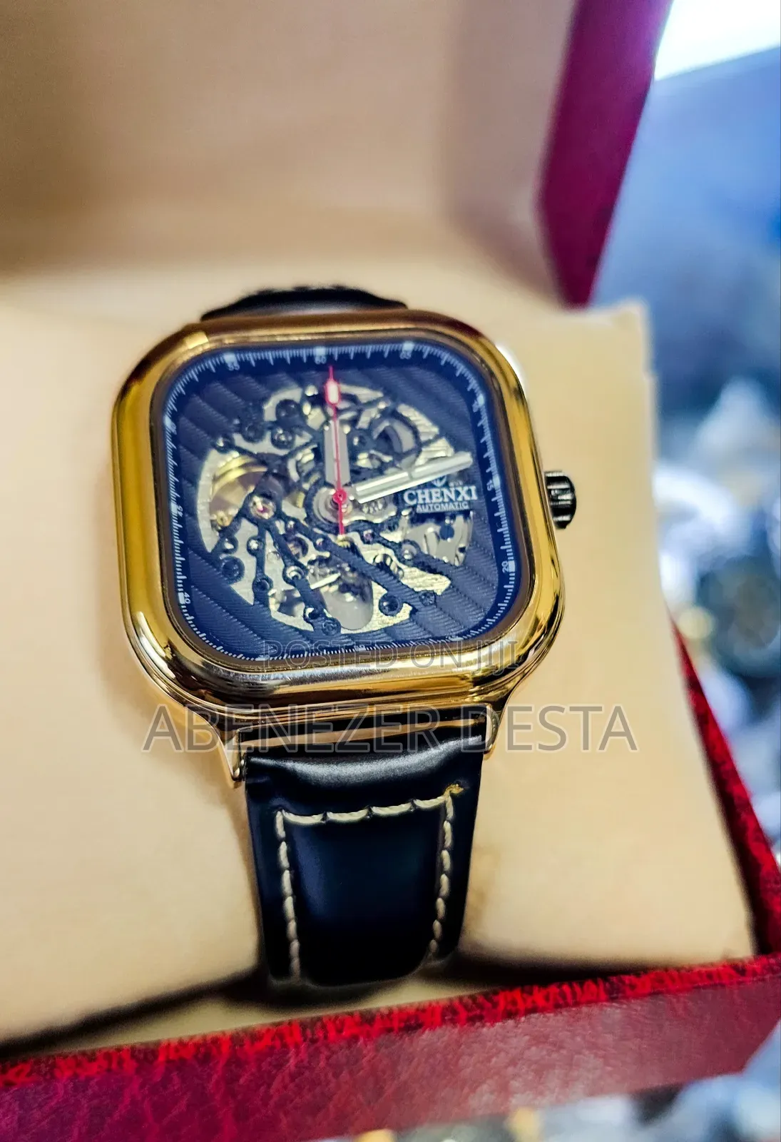 New Stylish Men's Square Classic Automatic