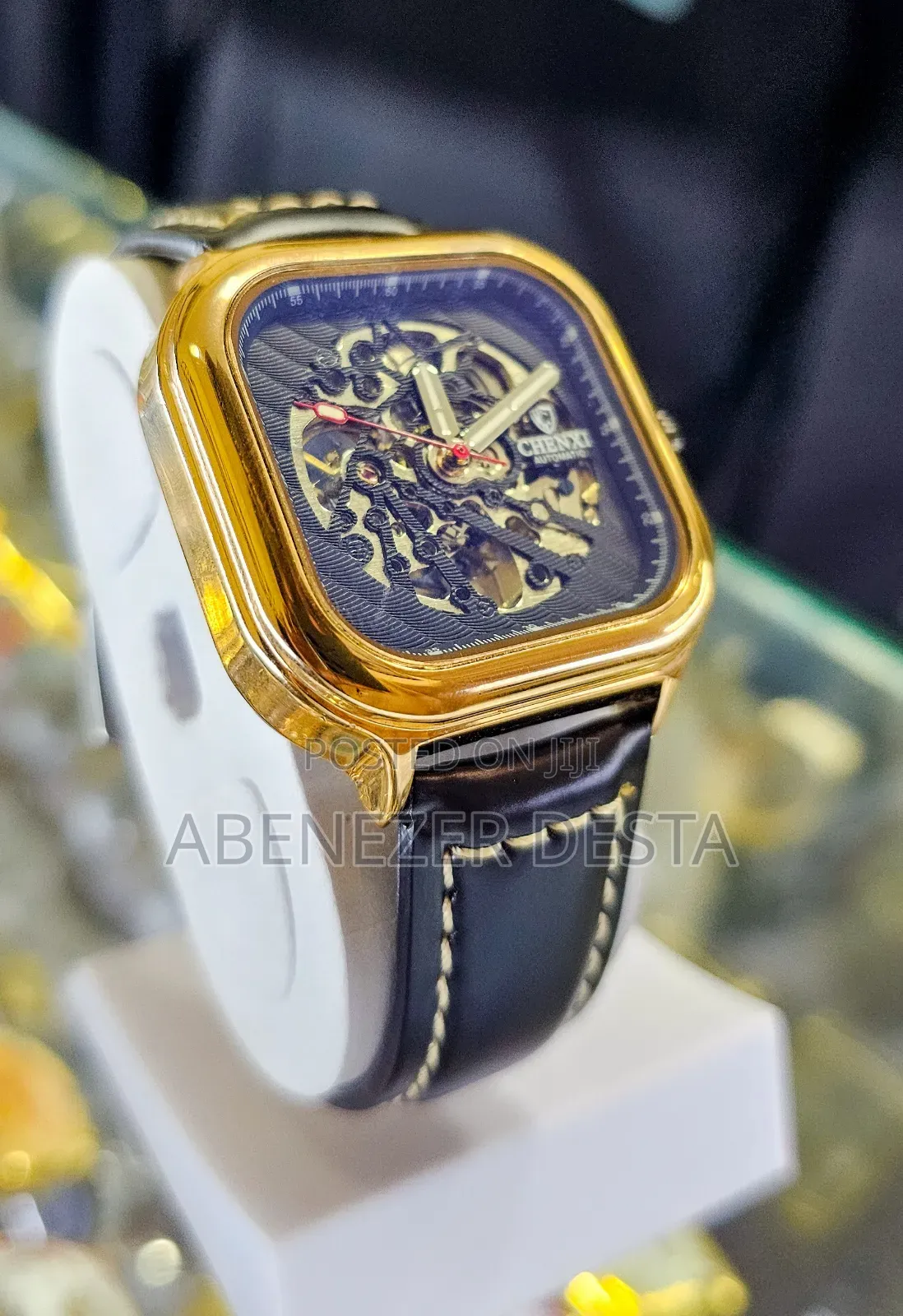 New Stylish Men's Square Classic Automatic