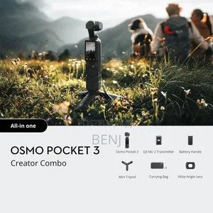Dji Osmo Pocket 3 Creator Combo | Vlogging Camera | Video