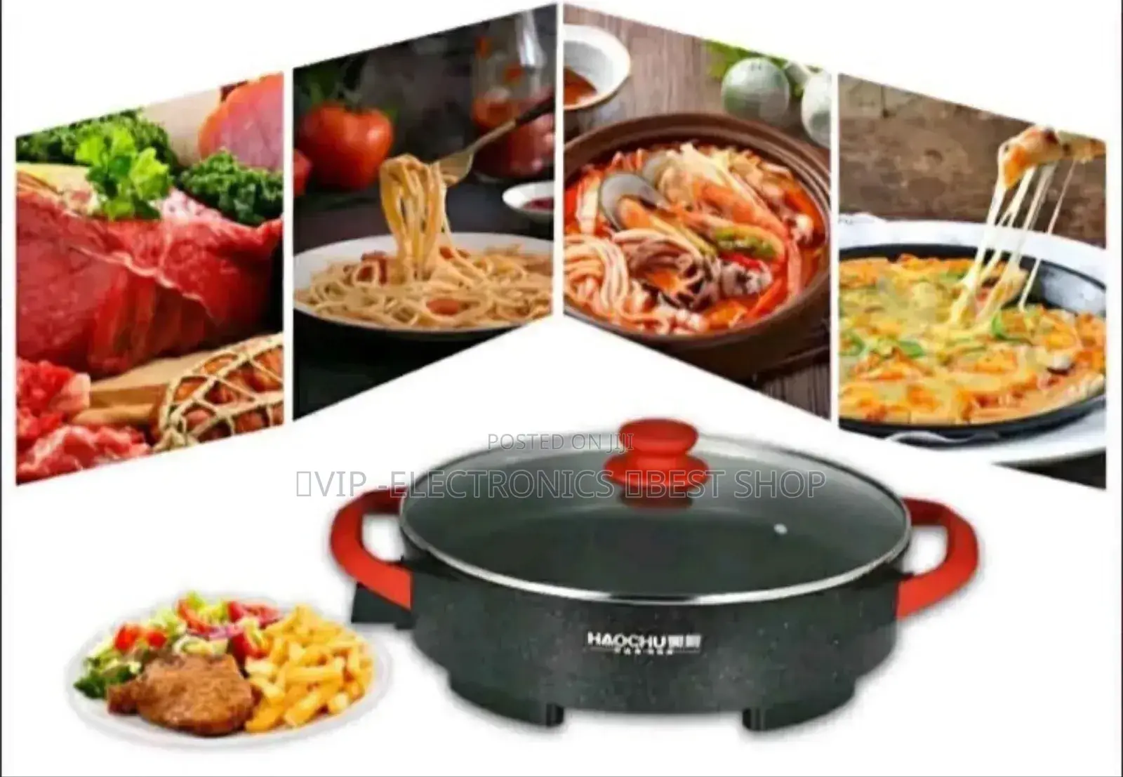 Haochu Ceramic Pizza Pan