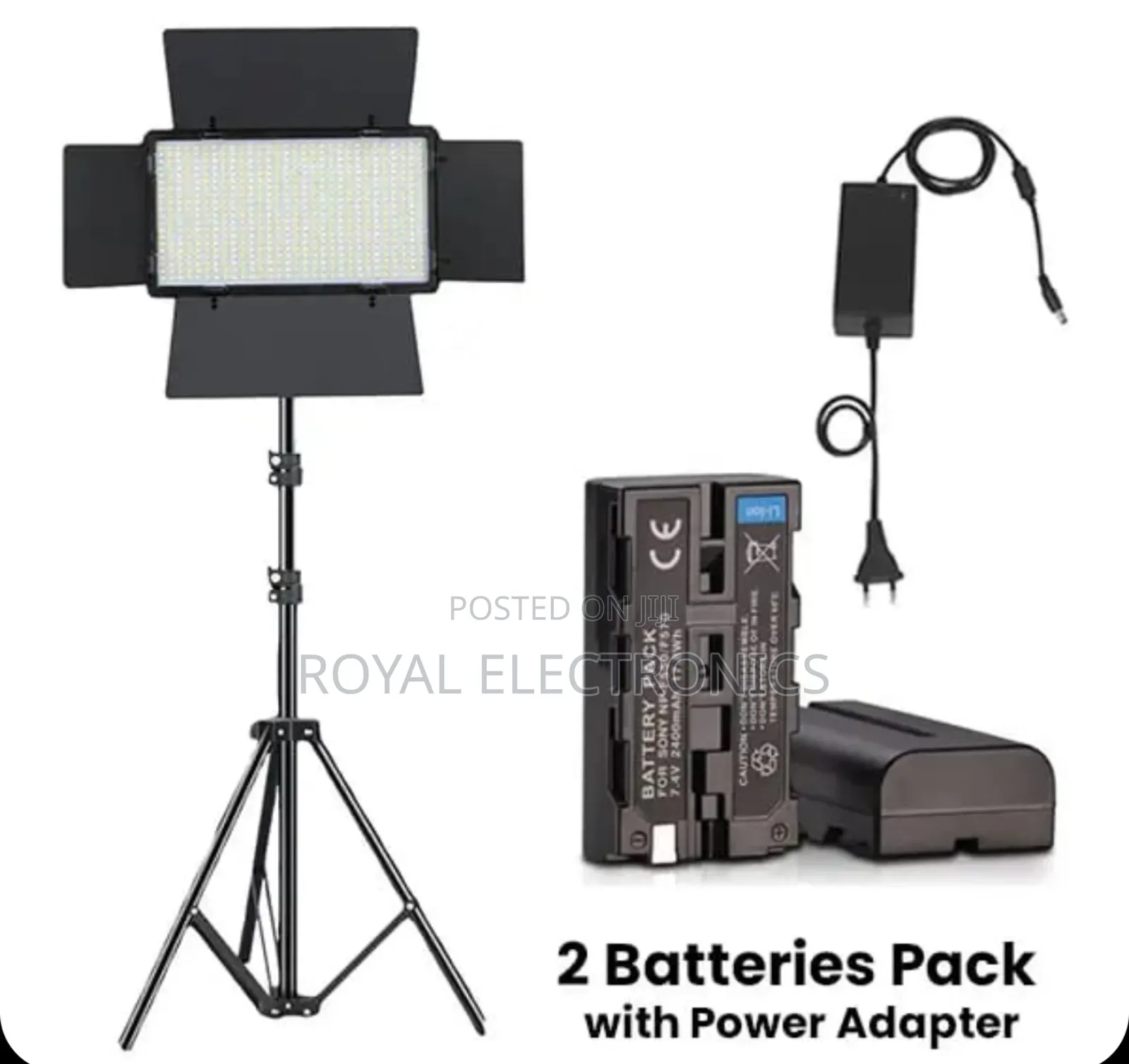 50w 3200- Battery Bi-Colour RGB Panel Photography Light